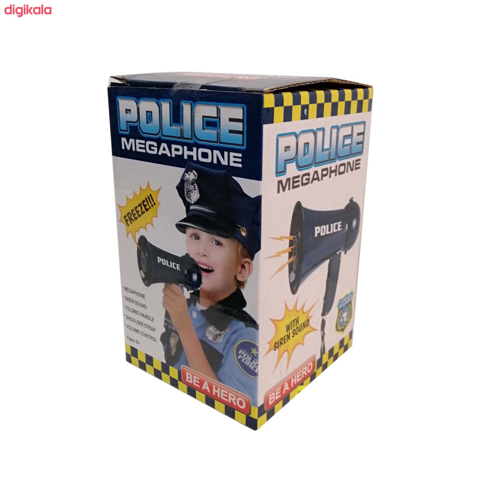 اسباب بازی مدل بلند گوی طرح پلیس کد 99660