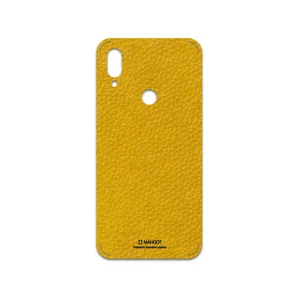 MAHOOT Mustard-Leather Cover Sticker for Xiaomi Redmi 7
