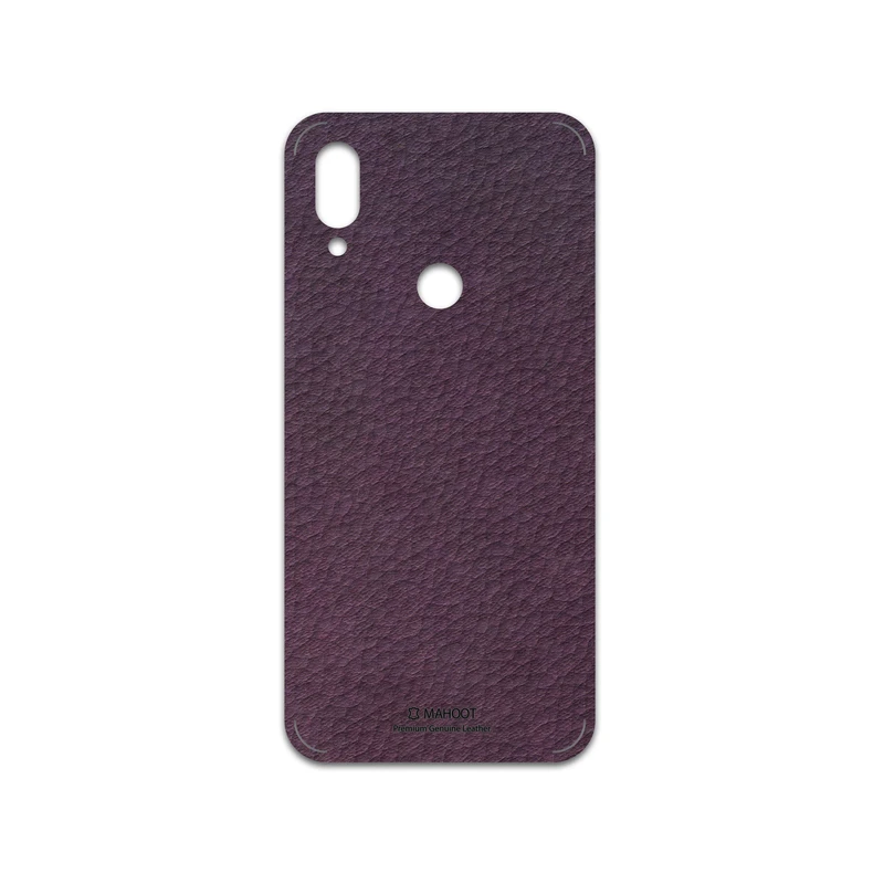 برچسب پوششی ماهوت مدل Purple-Leather مناسب برای گوشی موبایل شیائومی Redmi 7