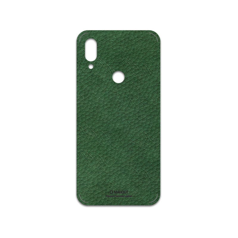 برچسب پوششی ماهوت مدل Green-Leather مناسب برای گوشی موبایل شیائومی Redmi 7