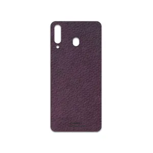 MAHOOT Purple-Leather Cover Sticker for Samsung Galaxy M30