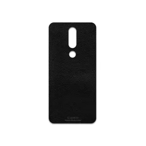 MAHOOT Black-Leather Cover Sticker for Nokia 5.1 Plus
