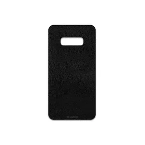 MAHOOT Black-Leather Cover Sticker for Samsung Galaxy S10e