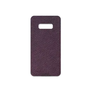 MAHOOT Purple-Leather Cover Sticker for Samsung Galaxy S10e