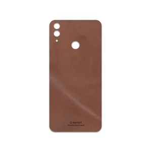 MAHOOT Matte-Natural-Leather Cover Sticker for Honor 8c