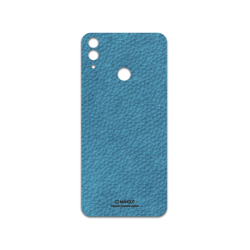 برچسب پوششی ماهوت مدل Blue-Leather مناسب برای گوشی موبایل آنر 8c