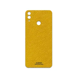 MAHOOT Mustard-Leather Cover Sticker for Honor 8c