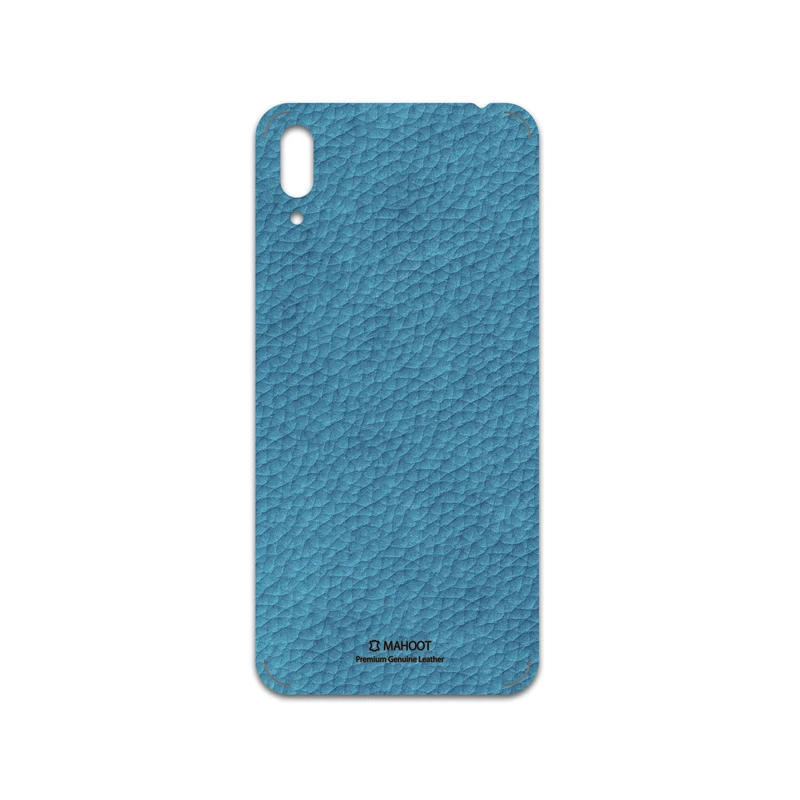 برچسب پوششی ماهوت مدل Blue-Leather مناسب برای گوشی موبایل هوآوی Y7 Pro 2019