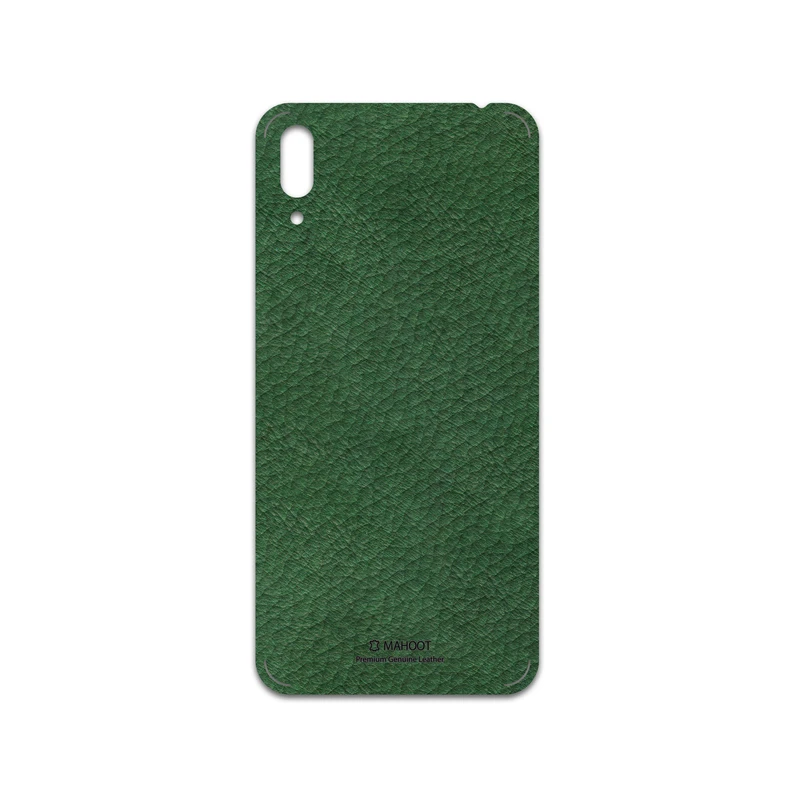 برچسب پوششی ماهوت مدل Green-Leather مناسب برای گوشی موبایل هوآوی Y7 Pro 2019