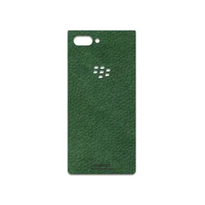 MAHOOT Green-Leather Cover Sticker for BlackBerry Key 2