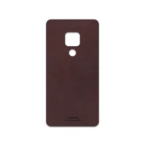 MAHOOT Matte-Dark-Brown-Leather Cover Sticker for Huawei Mate 20