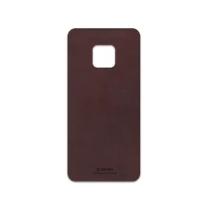 MAHOOT Matte-Dark-Brown-Leather Cover Sticker for Huawei Mate 20 Pro