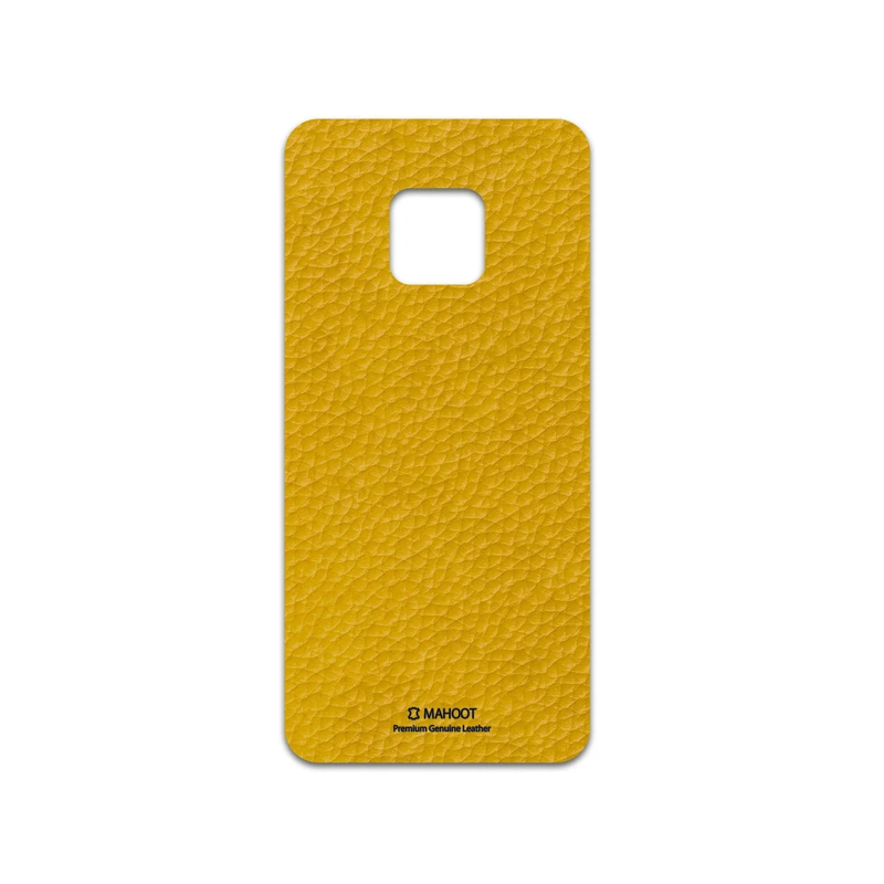 برچسب پوششی ماهوت مدل Mustard-Leather مناسب برای گوشی موبایل هوآوی Mate 20 Pro