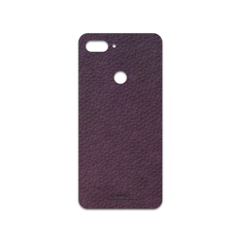 برچسب پوششی ماهوت مدل Purple-Leather مناسب برای گوشی موبایل شیائومی Mi 8 Lite