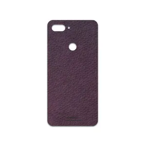 MAHOOT Purple-Leather Cover Sticker for Xiaomi Mi 8 Lite