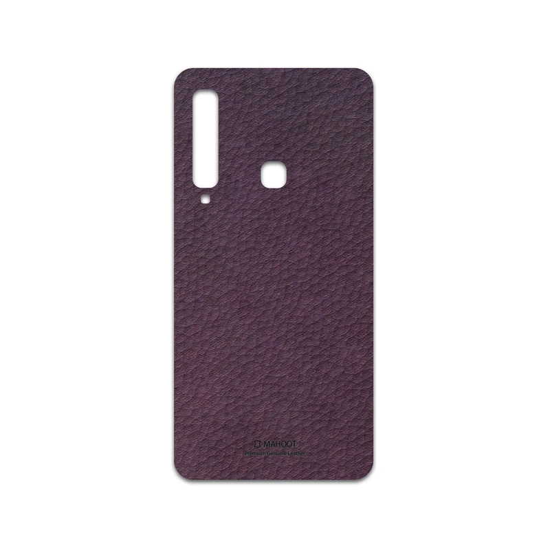 برچسب پوششی ماهوت مدل Purple-Leather مناسب برای گوشی موبایل سامسونگ Galaxy A9 2018