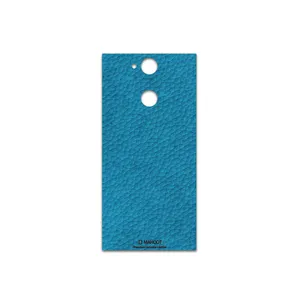 MAHOOT Blue-Leather Cover Sticker for Sony Xperia XA2