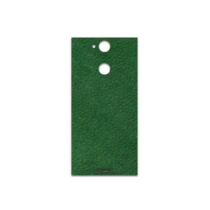 MAHOOT Green-Leather Cover Sticker for Sony Xperia XA2