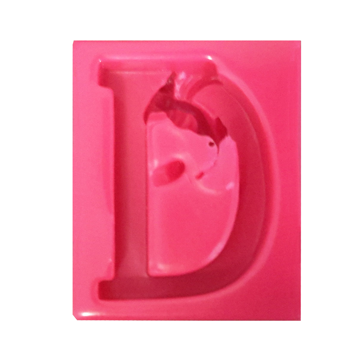 قالب فوندانت طرح حرف D کد 32552