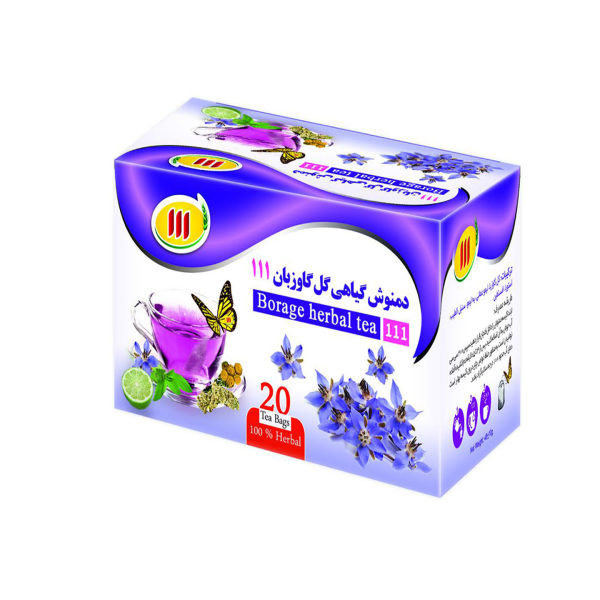 دمنوش گل کاوزبان 111 بسته 4 عددی