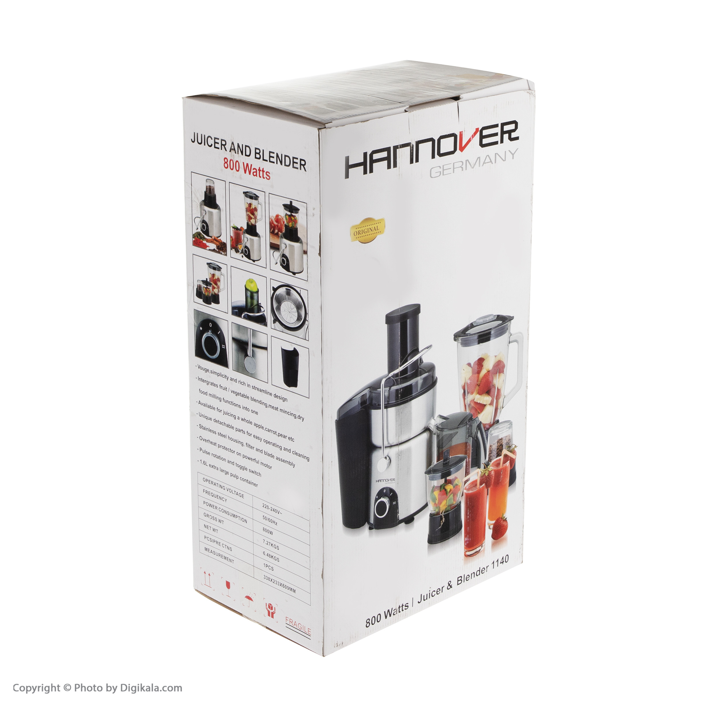 آبمیوه گیری هانوور مدل 1140