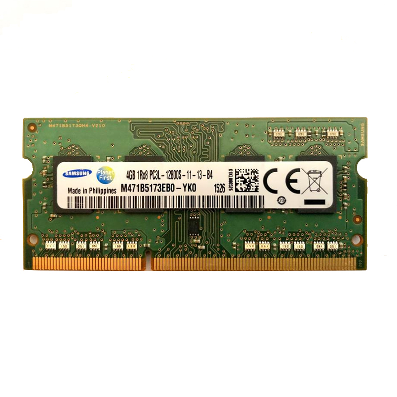 رم لپ تاپ DDR3L تک کاناله ۱۶۰۰ مگاهرتز CL11 سامسونگ مدل PC3L ظرفیت 4 گیگابایت