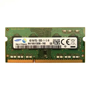 رم لپ‌تاپ 4 گیگابایت DDR3L تک کاناله 1600 مگاهرتز سامسونگ مدل PC3L با تایمینگ CL11 و ولتاژ کاری 1.35 ولت