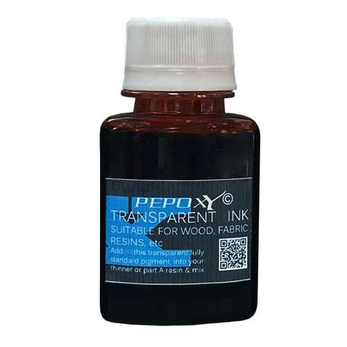 جوهر رنگ رزین اپوکسی پپوکسی مدل Dye حجم 80 میلی لیتر