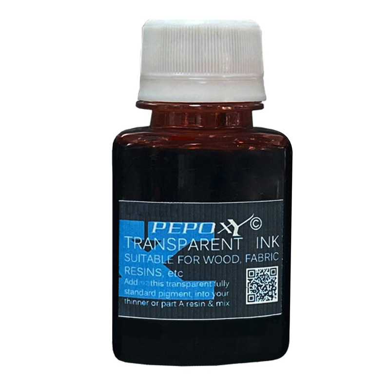 جوهر رنگ رزین اپوکسی پپوکسی مدل Dye حجم 80 میلی لیتر