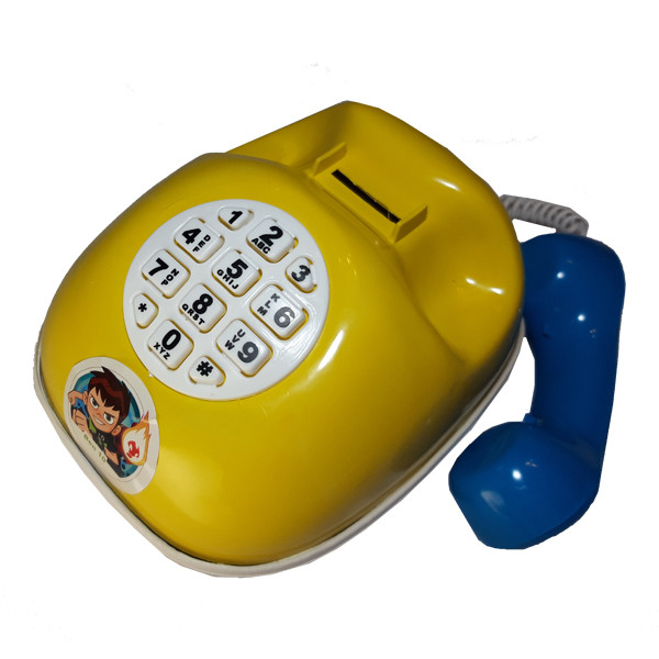 قلک طرح اسباب بازی تلفن و ماشین