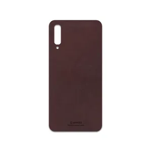 MAHOOT Matte-Dark-Brown-Leather Cover Sticker for Samsung Galaxy A50