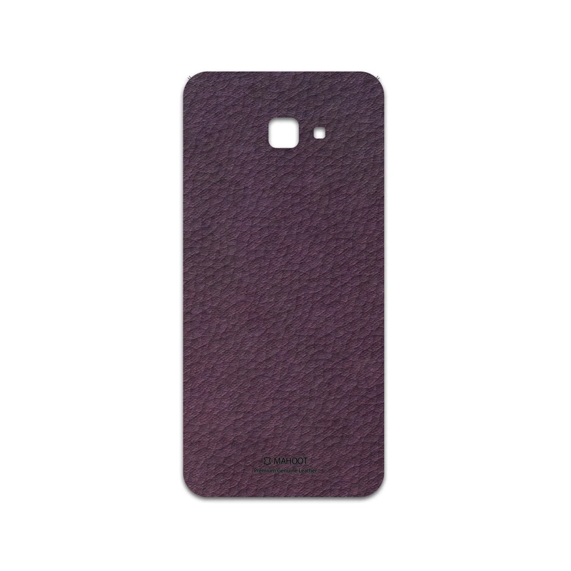 برچسب پوششی ماهوت مدل Purple-Leather مناسب برای گوشی موبایل سامسونگ Galaxy J4 Core