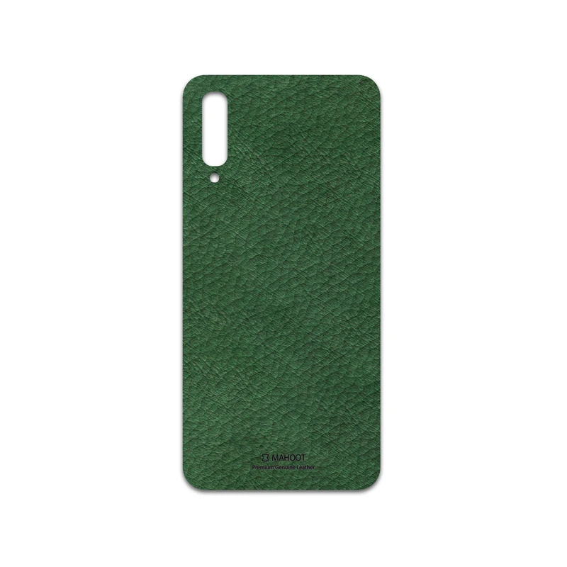 برچسب پوششی ماهوت مدل Green-Leather مناسب برای گوشی موبایل سامسونگ Galaxy A50