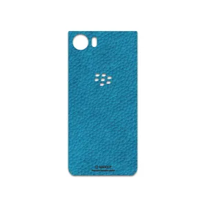MAHOOT Blue-Leather Cover Sticker for BlackBerry Keyone-DTEK70