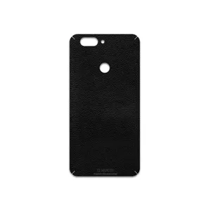 MAHOOT Black-Leather Cover Sticker for Elephone P8 Mini