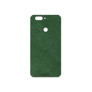 MAHOOT Green-Leather Cover Sticker for Elephone P8 Mini