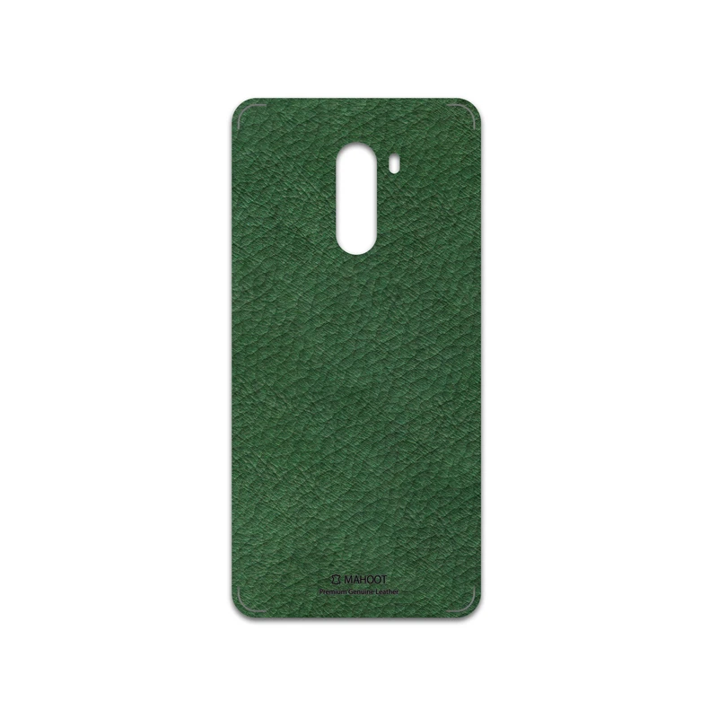 برچسب پوششی ماهوت مدل Green-Leather مناسب برای گوشی موبایل شیائومی POCOPHONE F1