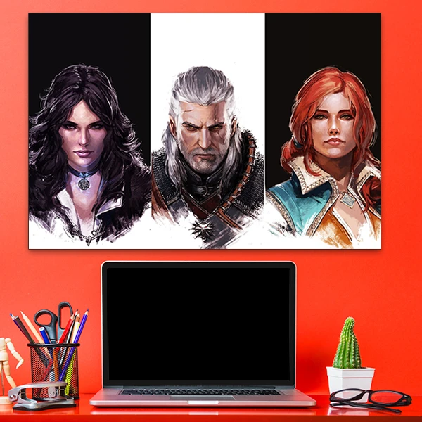 تابلو شاسی طرح بازی ویچر کد The witcher 482