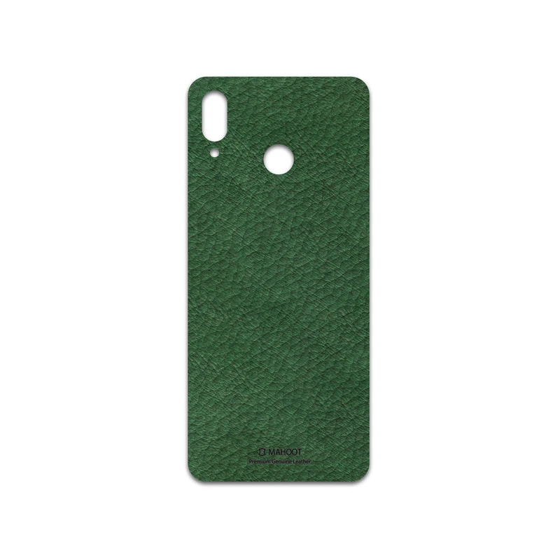 برچسب پوششی ماهوت مدل Green-Leather مناسب برای گوشی موبایل آنر Play