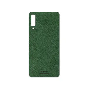MAHOOT Green-Leather Cover Sticker for Samsung Galaxy A7 2018