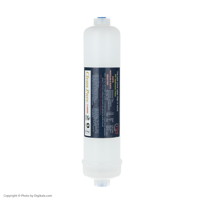 فیلتر دستگاه تصفیه کننده آب مدل Clean Pure مجموعه 3 عددی