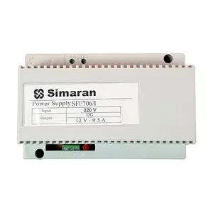 منبع تغذیه 12 ولت 500 میلی آمپر سیماران مدل SFF730