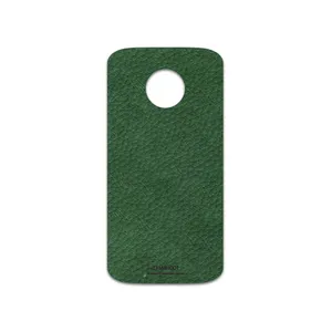 MAHOOT Green-Leather Cover Sticker for motorola Moto G6