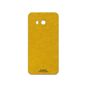 MAHOOT Mustard-Leather Cover Sticker for htc U11