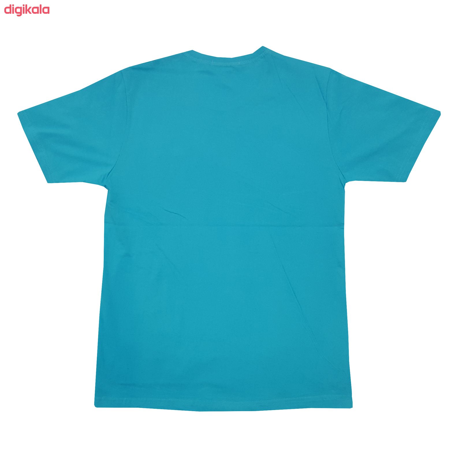 تی شرت مردانه مدل زیتون رنگ آبی روشن