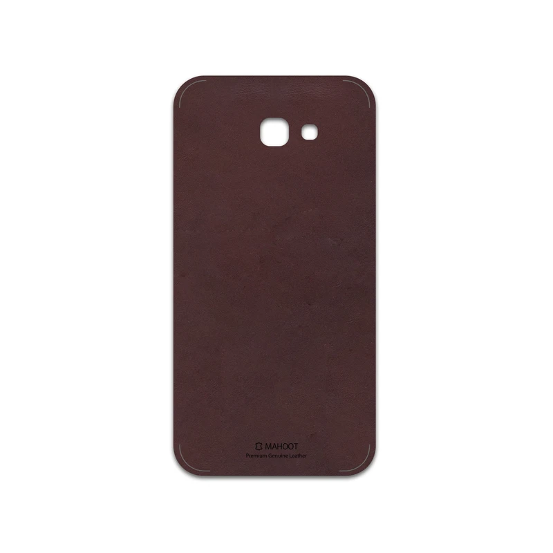 برچسب پوششی ماهوت مدل Matte-Dark-Brown-Leather مناسب برای گوشی موبایل سامسونگ Galaxy A7 2017