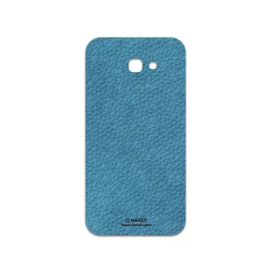 MAHOOT Blue-Leather Cover Sticker for Samsung Galaxy A7 2017