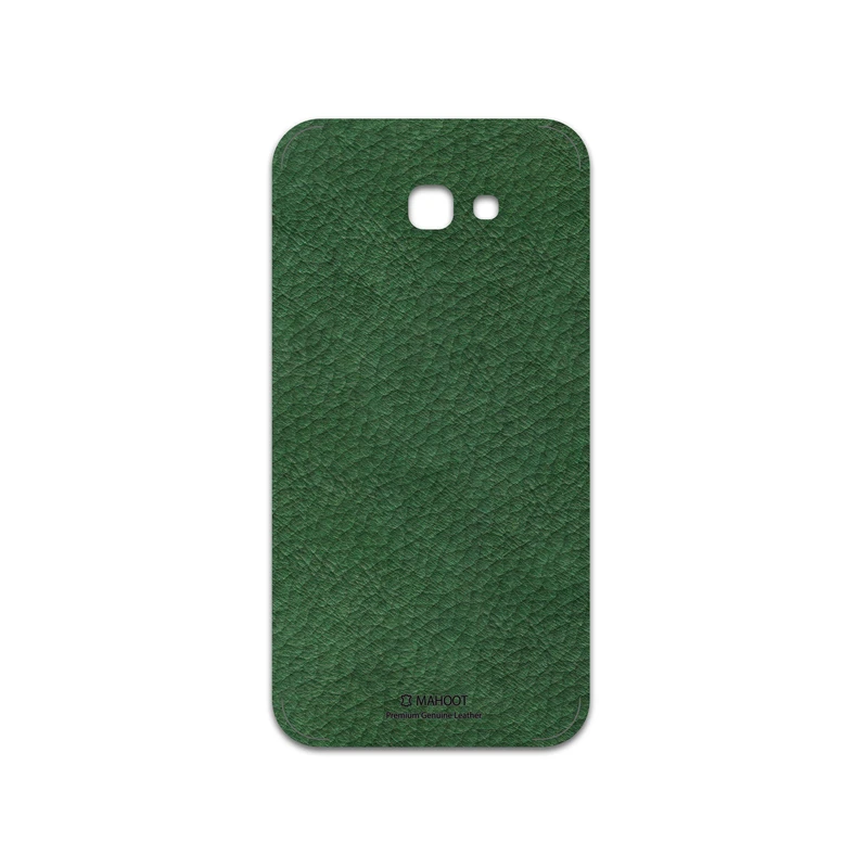برچسب پوششی ماهوت مدل Green-Leather مناسب برای گوشی موبایل سامسونگ Galaxy A7 2017