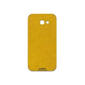 MAHOOT Mustard-Leather Cover Sticker for Samsung Galaxy A5 2017