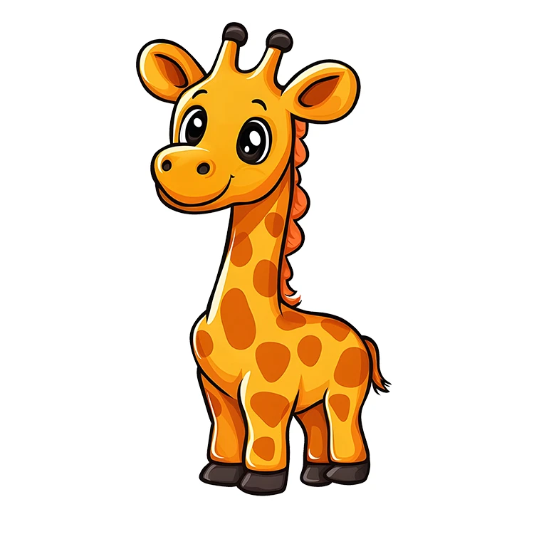 استیکر پارچه و لباس پاد آفرین مدل کارتونی کیوت فانتزی بامزه کد S3460